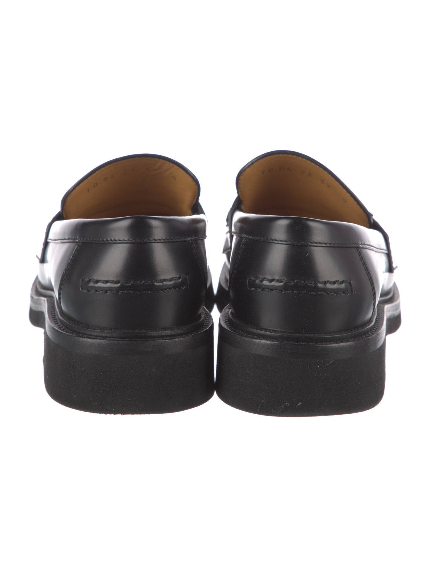 Christian Dior Leather Loafers